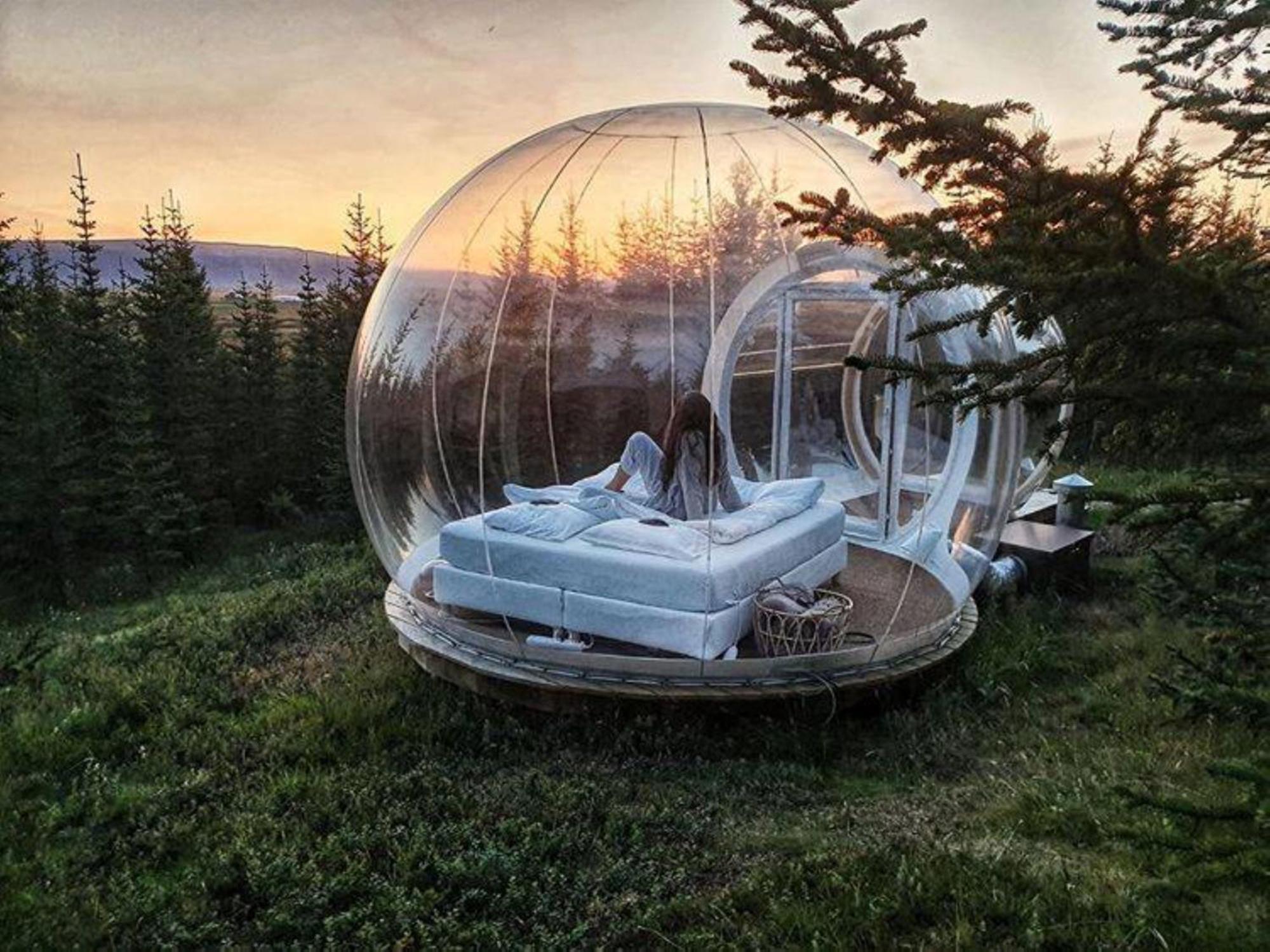 Buubble Hotel - Oelvisholt Selfoss Exterior foto